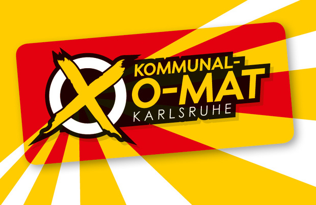 Logo Kommunal-O-Mat Karlsruhe  